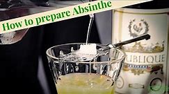 Absinthe: How you should prepare it (without fire)