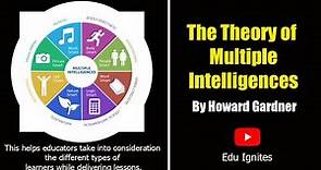 What is Howard Gardner's Theory of Multiple Intelligences | Multiple Intelligences | Edu Ignites