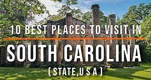 10 Best Places to Visit in South Carolina, USA | Travel Video | Travel Guide | SKY Travel