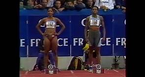 1998 Paris 100m Marion Jones vs Christine Arron