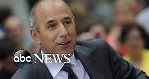 Matt Lauer apologizes after being fired from NBC News