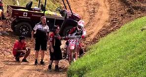 2011 Chad Reed Crash-Millville(Official Speed TV Feed)