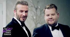 The Next James Bond - David Beckham v James Corden