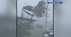 Massive typhoon slams Guam