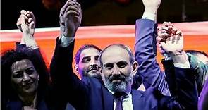 El líder opositor Nikol Pashinián es electo primer ministro de Armenia