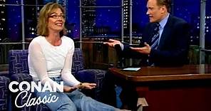 Allison Janney Was Caught Off Guard By A Fan Of “The West Wing” | Late Night with Conan O’Brien