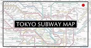 東京地下鐵MAP詳細解說