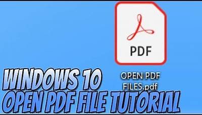 How To Open PDF Files In Windows 10 Tutorial | Install Adobe Acrobat Reader DC