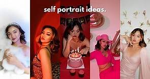 BIRTHDAY 🎂🥳 CREATIVE HOME PHOTOSHOOT IDEAS 📸 (diy birthday self portrait ideas)
