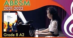 [青苗琴行 x 香港演藝精英協會] ABRSM Piano 2021 - 2022 Grade 8 A2 Allegro moderato: 1st mov from Sonata in A flat