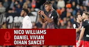 🎙️ Nico Williams & Daniel Vivian & Oihan Sancet | post Valencia CF 1-2 Athletic Club | J21 LaLiga