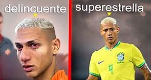 La LOCA HISTORIA de Richarlison 😱 De VIVIR entre CRIMINALES a ser la ESTRELLA de BRASIL ⚽