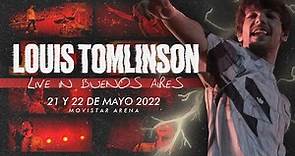 Louis Tomlinson: LIVE in Buenos Aires (21 y 22 de mayo de 2022)