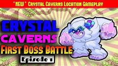 DEFEATING the GRUMPY YETI Boss in Crystal Caverns || CC Gameplay Episode 1 in Prodigy Math Game