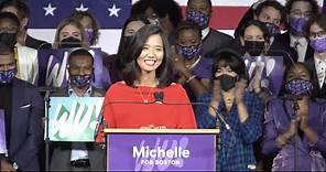 FULL SPEECH | Michelle Wu Speaks on Election Night in Boston, MA