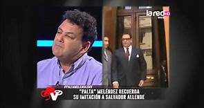 "Palta" Meléndez y su admiración por Salvador Allende