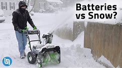 Is a Battery Snow Blower Worth It?? Ego 2-Stage Review