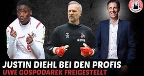 1. FC Köln Justin Diehl bei den Profis | Uwe Gospodarek freigestellt