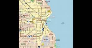 map of Milwaukee Wisconsin