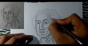 How to draw George Washington? | ¿Como dibujar a George Washington ? |