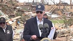 President Biden calls devastated Mississippi town Rolling Fork 'Rolling Stone'