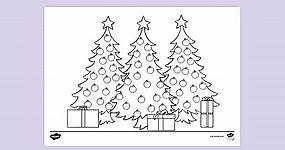 Printable Christmas Colouring Page