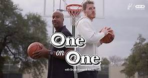 One on One with San Antonio Spurs Jakob Poeltl and Bruce Bowen