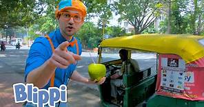 Blippi Goes to India! | Learn About Rickshaws For Kids! | Educational Videos For Toddlers