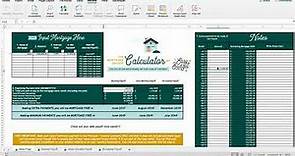 Mortgage Calculator Tutorial | Calculate Your Mortgage-Free Date | Easy Budget