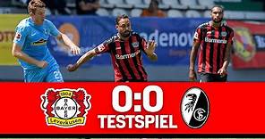 Debüt von Seoane, Bakker und Lunev | Testspiel: Bayer 04 Leverkusen vs. SC Freiburg 0:0 | Highlights