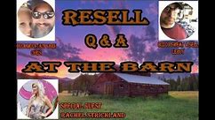Resell Q&A At The Barn Special Guest Rachel Strickland