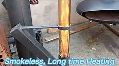 Steel Made Freestanding Patio Pellet Rocket Stove