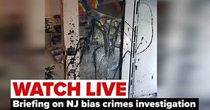Bias crimes investigation in NJ: Acting Essex County prosecutor holds news conference