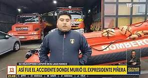 Así fue el accidente donde murió el expresidente Sebastián Piñera