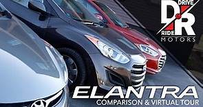 Buying a used Hyundai Elantra? Helpful info, review & comparison of a 2013 GLS, 2016 GT, and 2018 GL