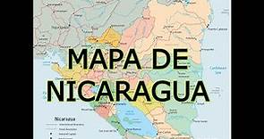 MAPA DE NICARAGUA