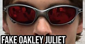 How To Identify FAKE Oakley Juliet Sunglasses In 1 Minute ~ SCAM