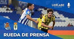 POST-PARTIDO | Xabi Alonso, Urko González de Zárate y Jon Ander Olasagasti | Sanse 1-1 Real Oviedo