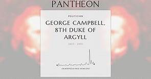 George Campbell, 8th Duke of Argyll Biography - British polymath and statesman (1823–1900)