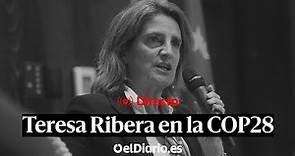 🔴 DIRECTO | Teresa Ribera ofrece una rueda de prensa en la COP28