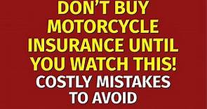 Cheap Motorcycle Car Insurance ★ How to Get the Best Motorcycle Insurance Rate