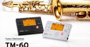 KORG TM-60 - Advanced Combo Tuner and Metronome; a must-have item for practicing