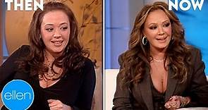 Then and Now: Leah Remini's First and Last Appearances on 'The Ellen Show'