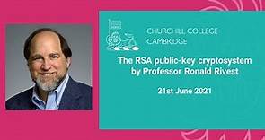 Computer Science Lecture 21st June 2021 Professor Ronald Rivest
