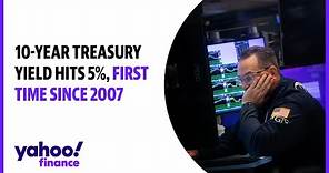 What happened the last time 10-year Treasury yields hit 5%