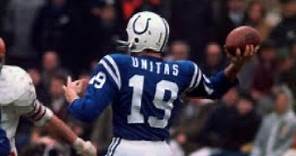 Johnny Unitas Highlights - The Greatest