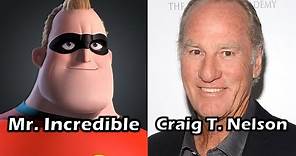 Characters and Voice Actors - The Incredibles