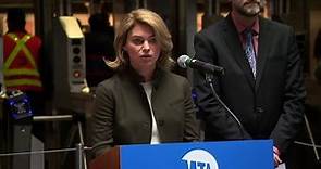 Sarah Feinberg tapped to replace Pat Foye as head of MTA