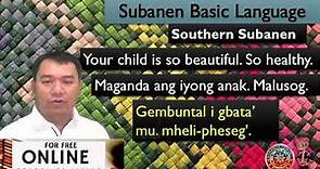 Southern Subanen Basic Language