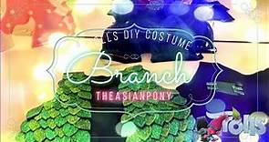 TUTORIAL BRANCH COSTUME TROLLS || DISFRAZ BRANCH TROLLS